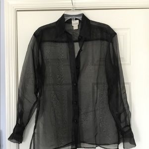 Cocktail top-See threw.